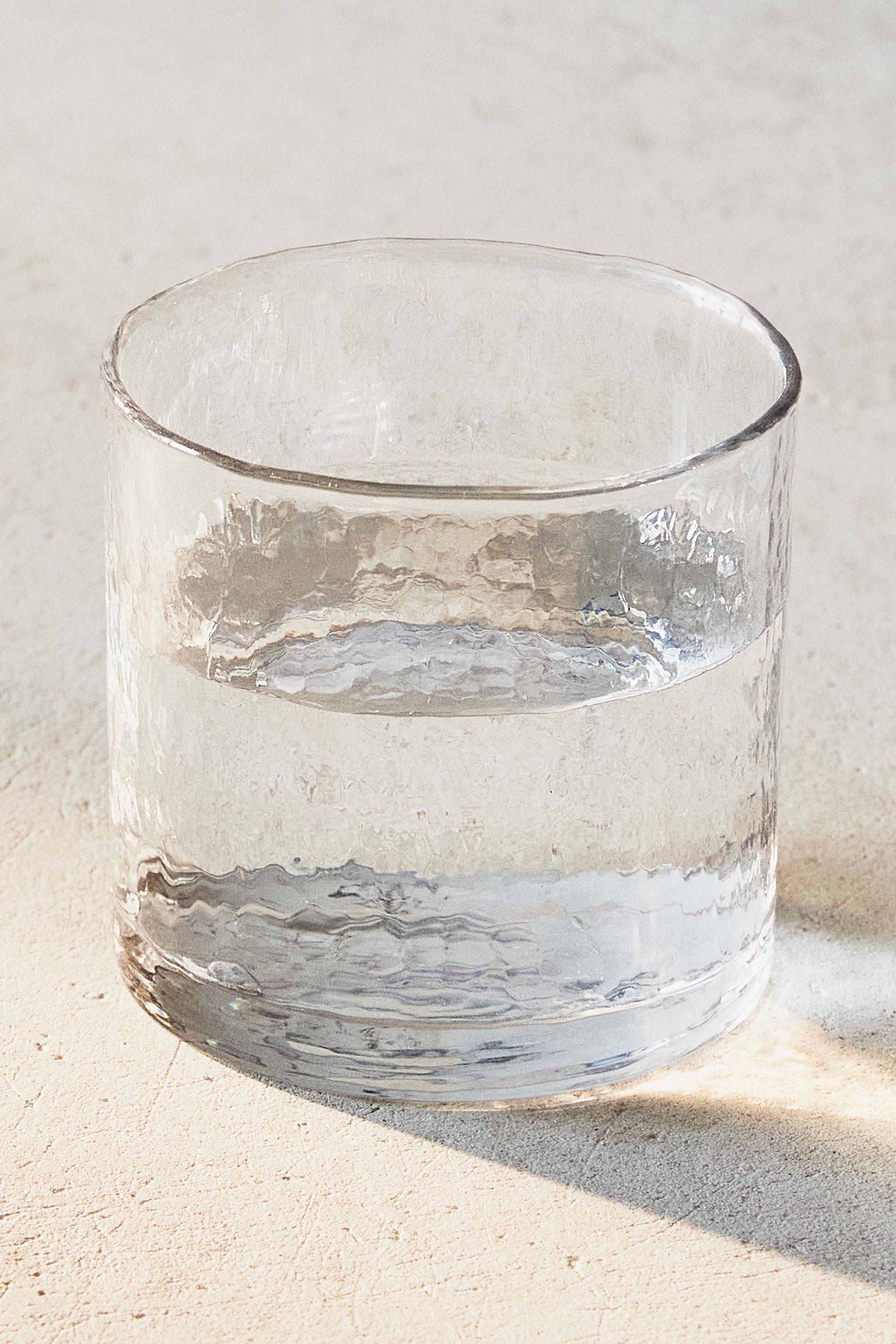 GOBELET VERRE MARTELÉ